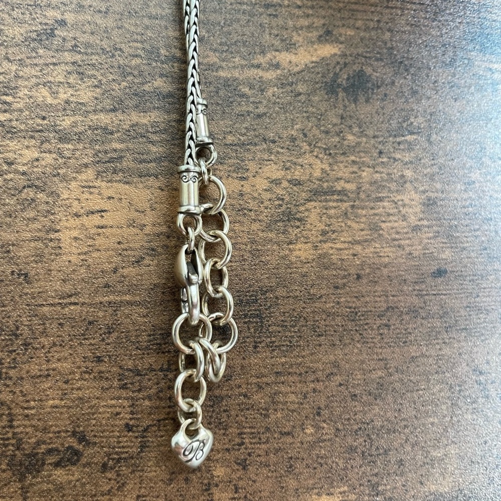 Brighton Shower of Hearts Silver Pendant Necklace - Picture 5 of 5